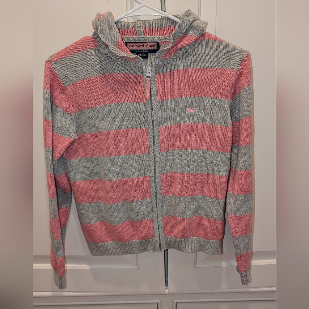 Vineyard Vines Knit Sweater Hoodie M